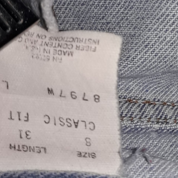 Vintage Jeans High Waisted Tapered Ankle Curvy Retro 1980s 90s Light Wash Denim - Picture 7 of 16